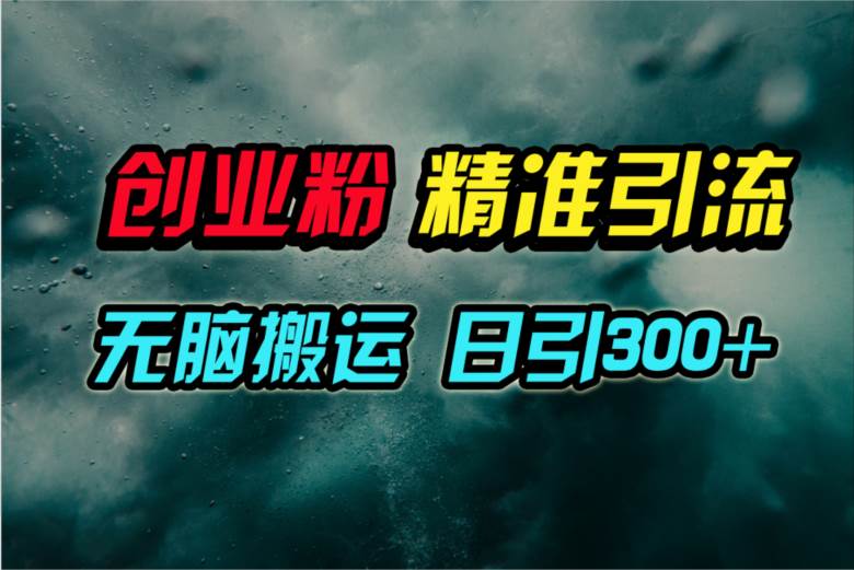 视频号纯搬运日引300+创业粉教程！-诸葛网创