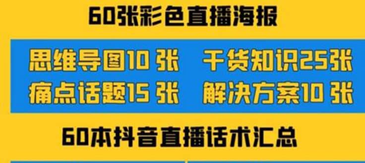 2022抖音快手新人直播带货全套爆款直播资料，看完不再恐播不再迷茫-诸葛网创