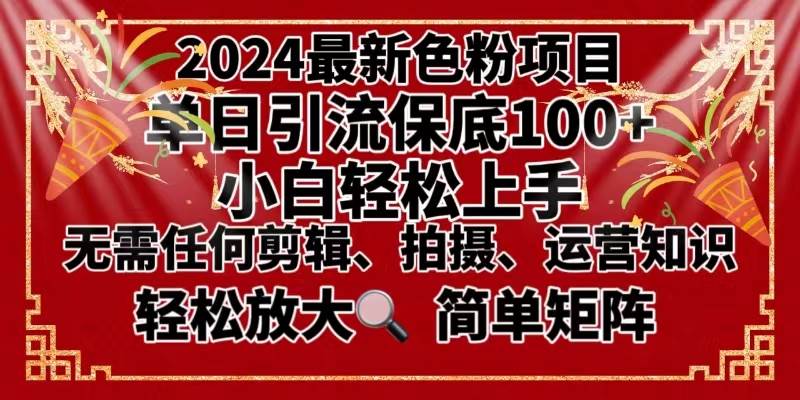 2024最新换脸项目，小白轻松上手，单号单月变现3W＋，可批量矩阵操作放大-诸葛网创