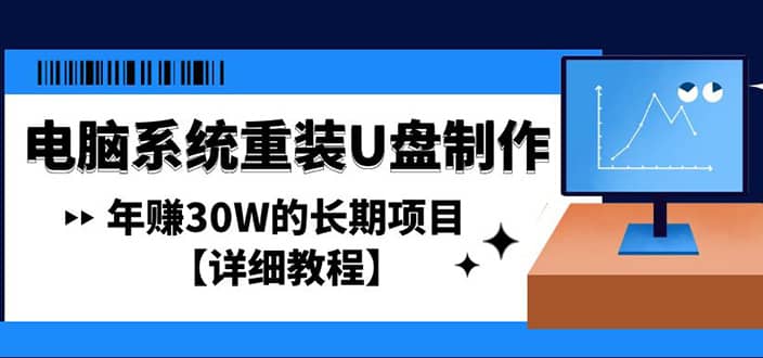 电脑系统重装U盘制作，长期项目【详细教程】-诸葛网创